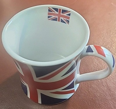 Leonardo Collection Fine China Lesser & Pavey LTD Union Jack Ceramic Coffee Mug