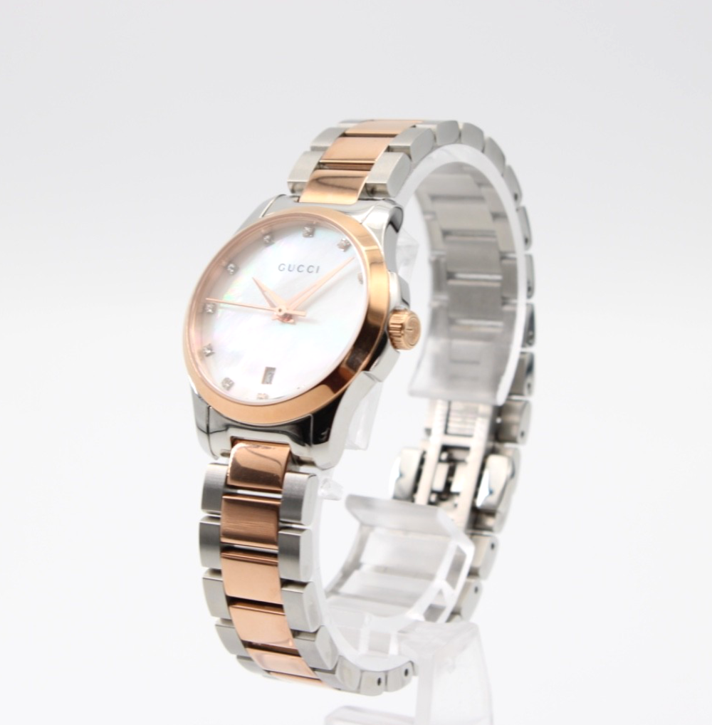 GUCCI G-Timeless YA126544 Mother of Pearl Dial Quartz Women's