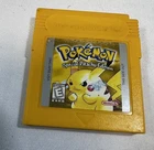 Nintendo Pokémon Yellow Special Pikachu Edition Game Boy Made Japan