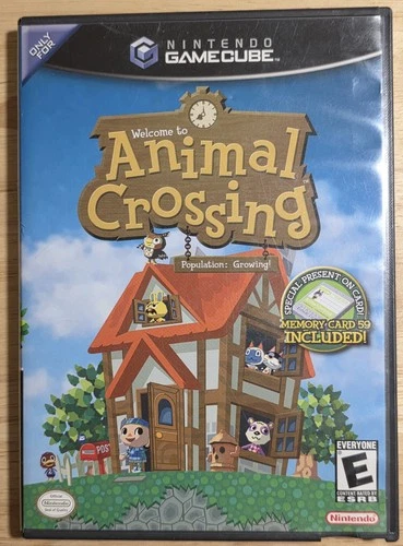 Animal Crossing Nintendo Gamecube - No Manual No Memory Card.  Tested