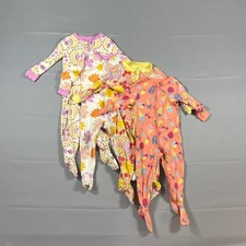Lot Of 4 Dip Pajamas Baby Girl 12-18M Multi N...