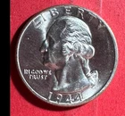 1944 Choice Uncirculated US Washington SILVER Quarter! Old US Coin!