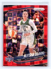 Alysha Clark 2025 Panini Prizm WNBA #129 Red Pandora Prizms #/199