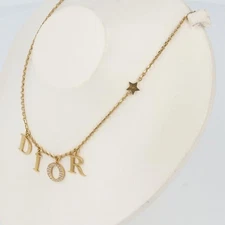 Christian Dior N1308DVOCY 301U Dio(r)evolution Necklace Rhinestone Metal Boxed