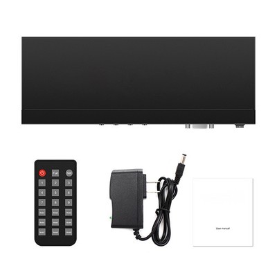 4*4 HDMI-Compatible Matrix Switcher 4K 4 Input 4 Output Splitter Accessory New