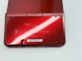 New 3DS XL Metallic Red Handheld System Bundle w/Games & Charger