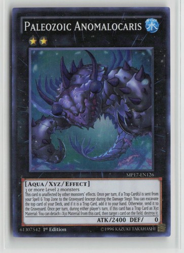 Paleozoic Anomalocaris MP17-EN126 card