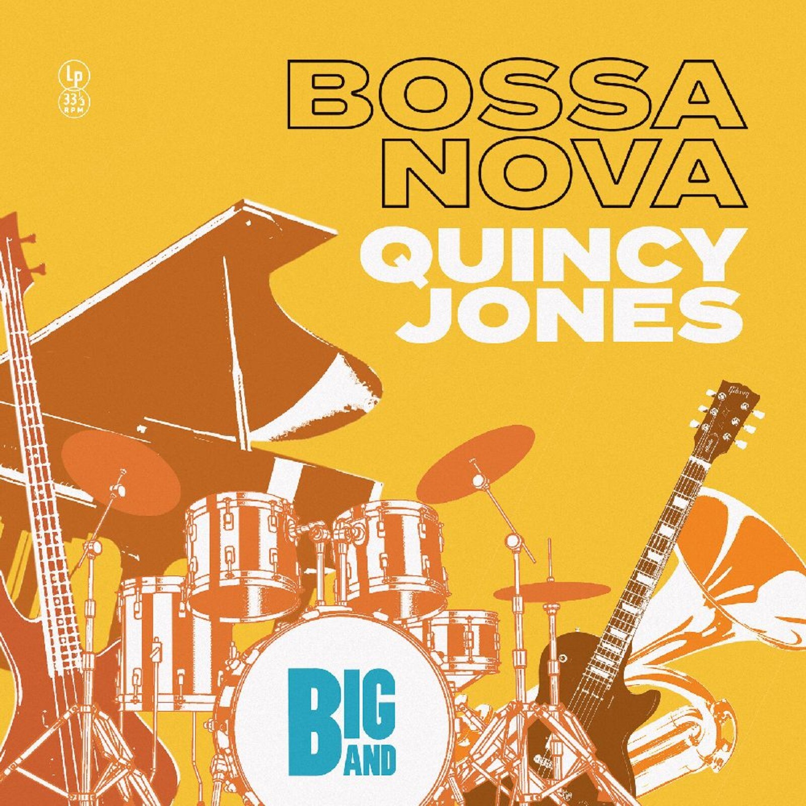 Quincy Jones Big Band Bossa Nova LP Vinyl VNL22705 NEW