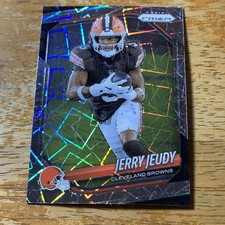 Jerry Jeudy-Cleveland Browns-2025 Prizm Football NFL-#146 - Prizm Lazer Card