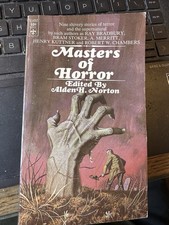 Masters of Horror edited by Alden H. Norton - rare paperback book