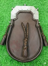 Vintage Culloden Style Angled Cantle Sporran-Scottich Handmade Jacobite Sporran