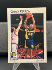 1991 NBA Hoops - Chuck Person, #18 - Indiana Pacers