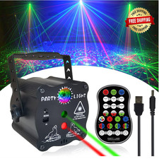Luces De DJ Fiesta Activadas Por Sonido Con Control Remoto Decoracion Para Casa