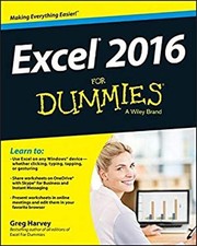 Excel 2016 for Dummies® Paperback Greg Harvey