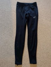 Asics Motion Dry Mens Running tights leggings UK Size Small Waist 30" EXcellent