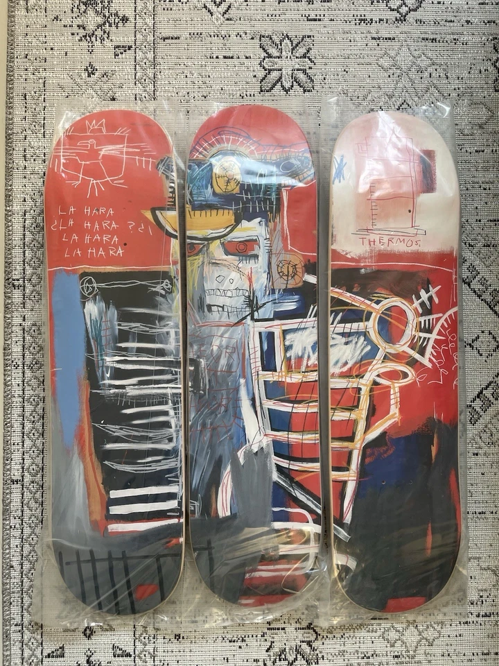 The Skateroom x Jean-Michel Basquiat "La Hara" Wall Decor - New - Image 4 of 4