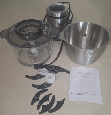 Kitchen In The Box Food Processor 400W Powerful Meat Grinder & Food Chopper MG01