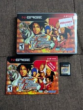 The King of Fighters Extreme Nokia N-Gage Snk Rare Complete Cib.