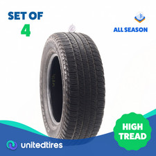 Set Of 4 Used 24565r17 Goodyear Fortera Hl 105t - 832