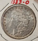 1883 O Morgan Silver Dollar 90% SILVER  $1 Coin About Uncirculated New Orleans