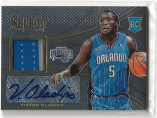2013-14 Panini Select Victor Oladipo No. 5 Rookie Patch Autograph Magic RC Auto