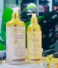 Easy Glow Gold Body Lotion 500ml  Exfoliating Shower Gel 1000ml    Satisfied