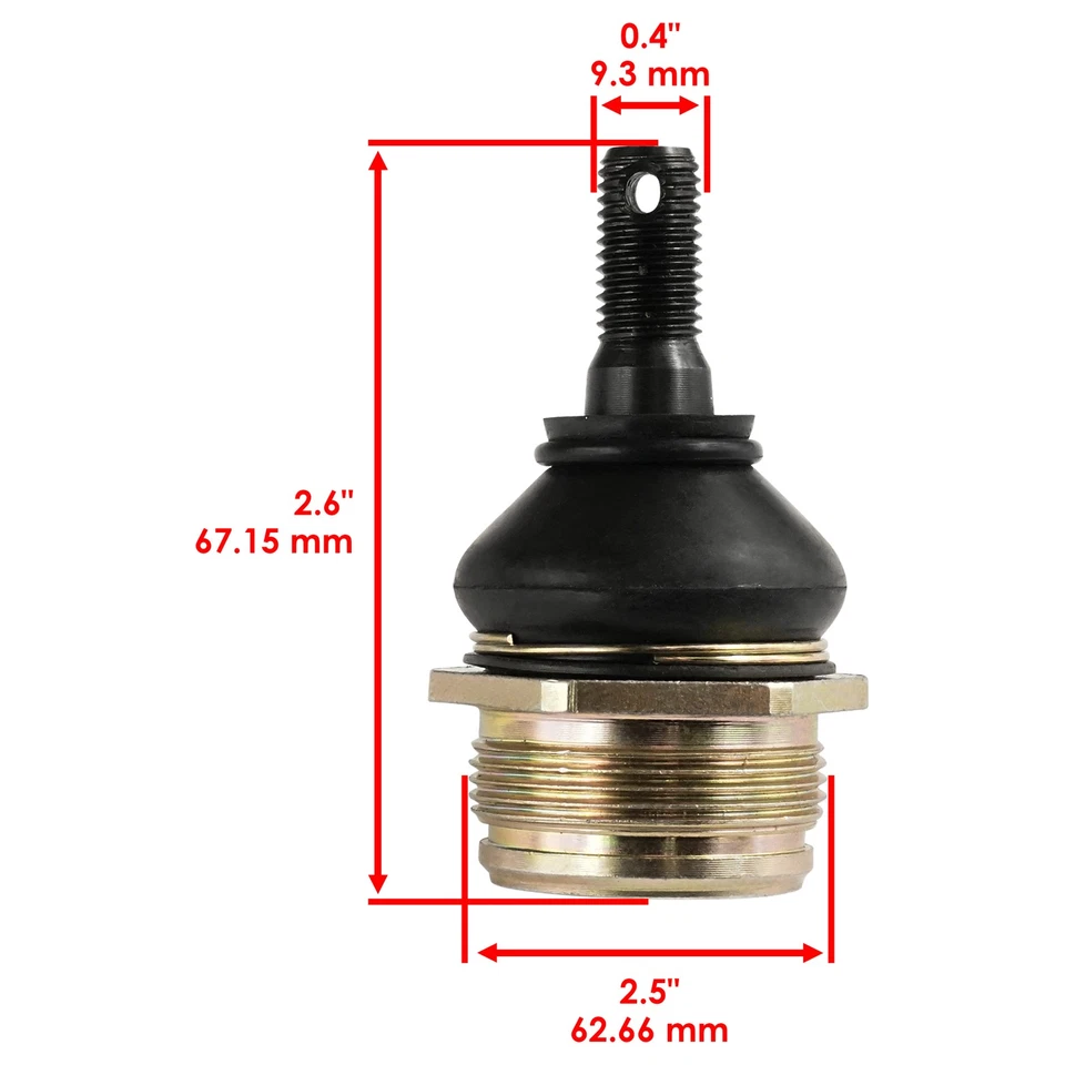 Dos rótulas inferiores superiores para Kawasaki Tecate-4 KXF250 KXF250-A KXF250A 1987  Foto 3 de 4