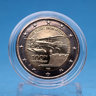 Malta 2 EURO 2015 First Flight from Malta unz.
