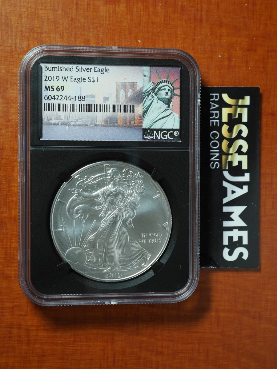 American Eagle MS 69 Graded 2019 Silver Bullion Coins for sale | eBay