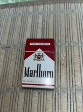1996 Vintage Marlboro Wooden Matches in Flip Top Box by Philip Morris Germany