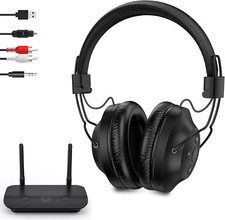 Wireless Headphones for TV Watching with Transmitter, TV Headphones Wireless ...
