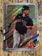 2021 TOPPS FACTORY SET SPARKLE /790 FOIL BOARD RC No. 468 JONATHAN ARAUZ RED SOX