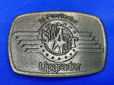 Bi-Provincial Smart Sm Art Upgrader Belt Buckle By Ad Ventures Studios