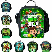 Ben 10 Personalised Insulated Lunch Bag Boys Girls Leakproof School Food Boxkk