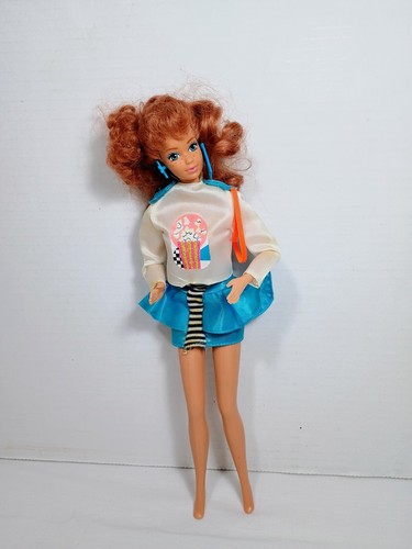 Vintage 1988 Cool Times Midge Doll, Steffie Face, Red Hair & Freckles - Barbie
