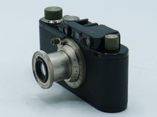 Leica II Model D Black Leitz Wetzlar Rangefinder Camera c.1932