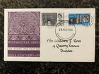 United Kingdom 1966 - 900 Years Westminster Abbey FDC with stamps set Dundee