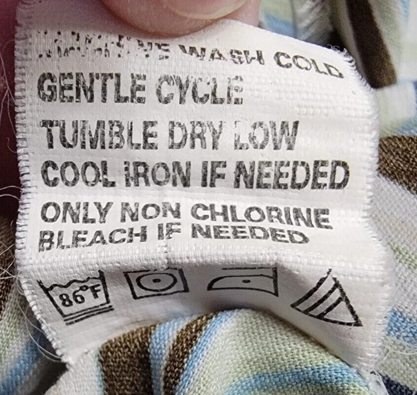 Camisa blusa Dressbarn para mujer talla 1X multicolor a rayas Foto 4 de 4