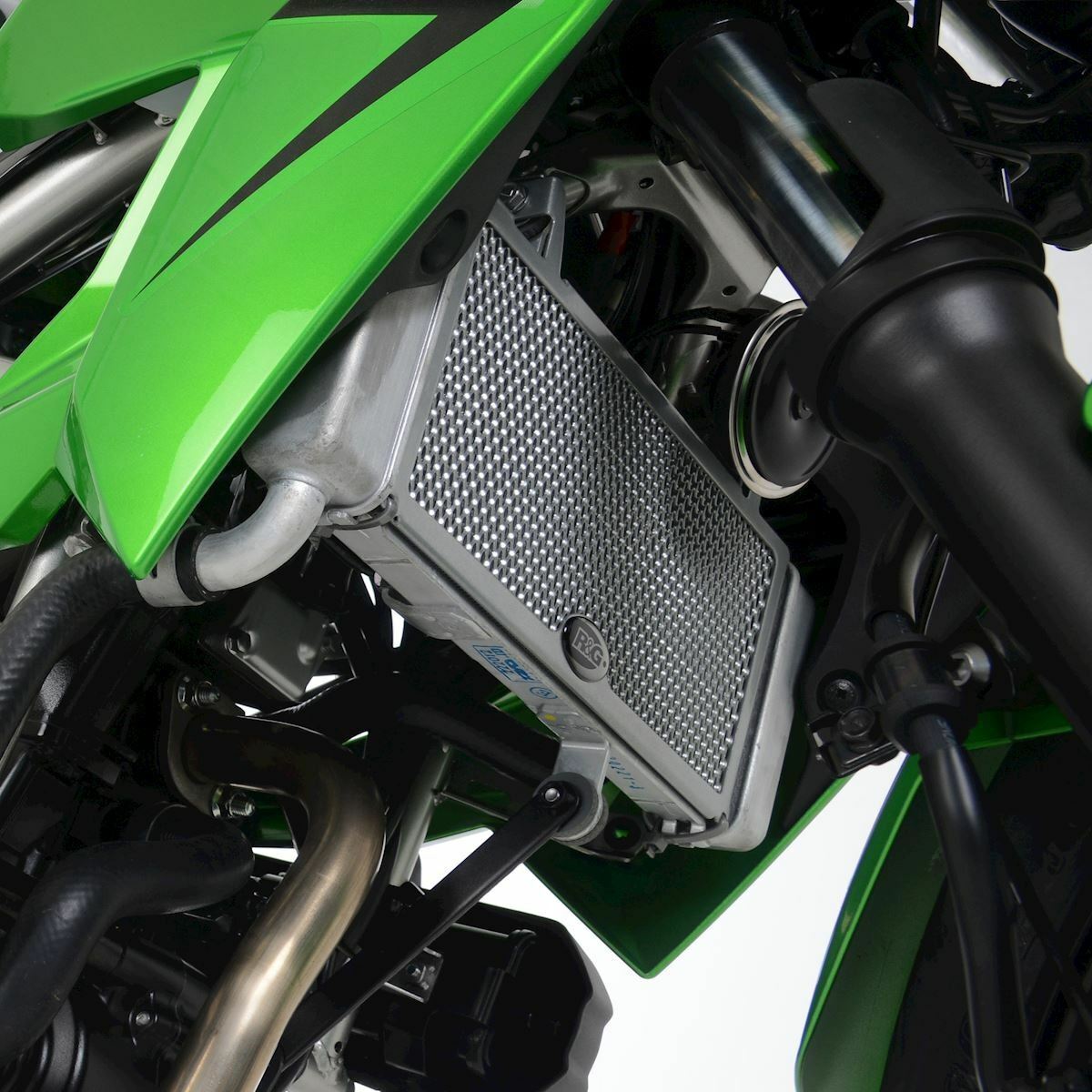 R&G Radiator Guard Titanium Kawasaki Z125 2019 - 2024