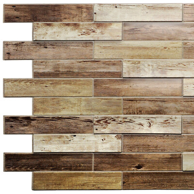 Brown Dutch Oak 3D Wall Panels, in Various Packs