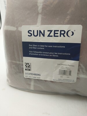 Sun Zero Panel Curtain Sand 40in x 63in