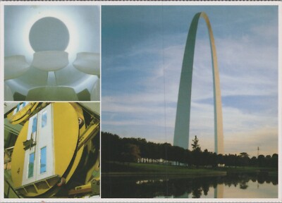 St. Louis Arch Missouri Elevator Car Interior Doors UNP 4x6 Postcard 11490.3