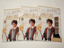 Lot 3 Box Harry Potter Valentine Cards with Pencils