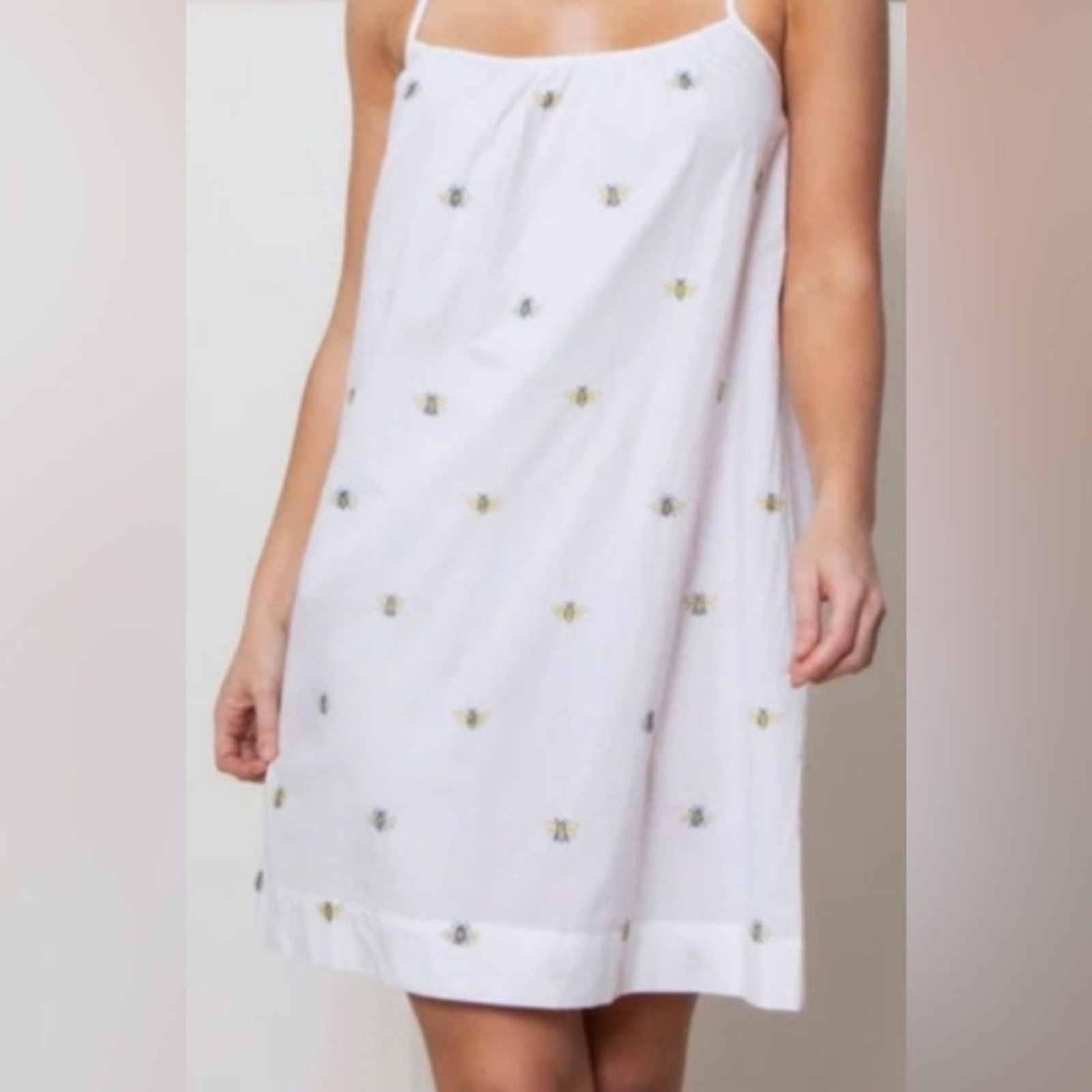 Printfresh Beekeeper Cloud Cami Nightgown 100% Or… - image 1