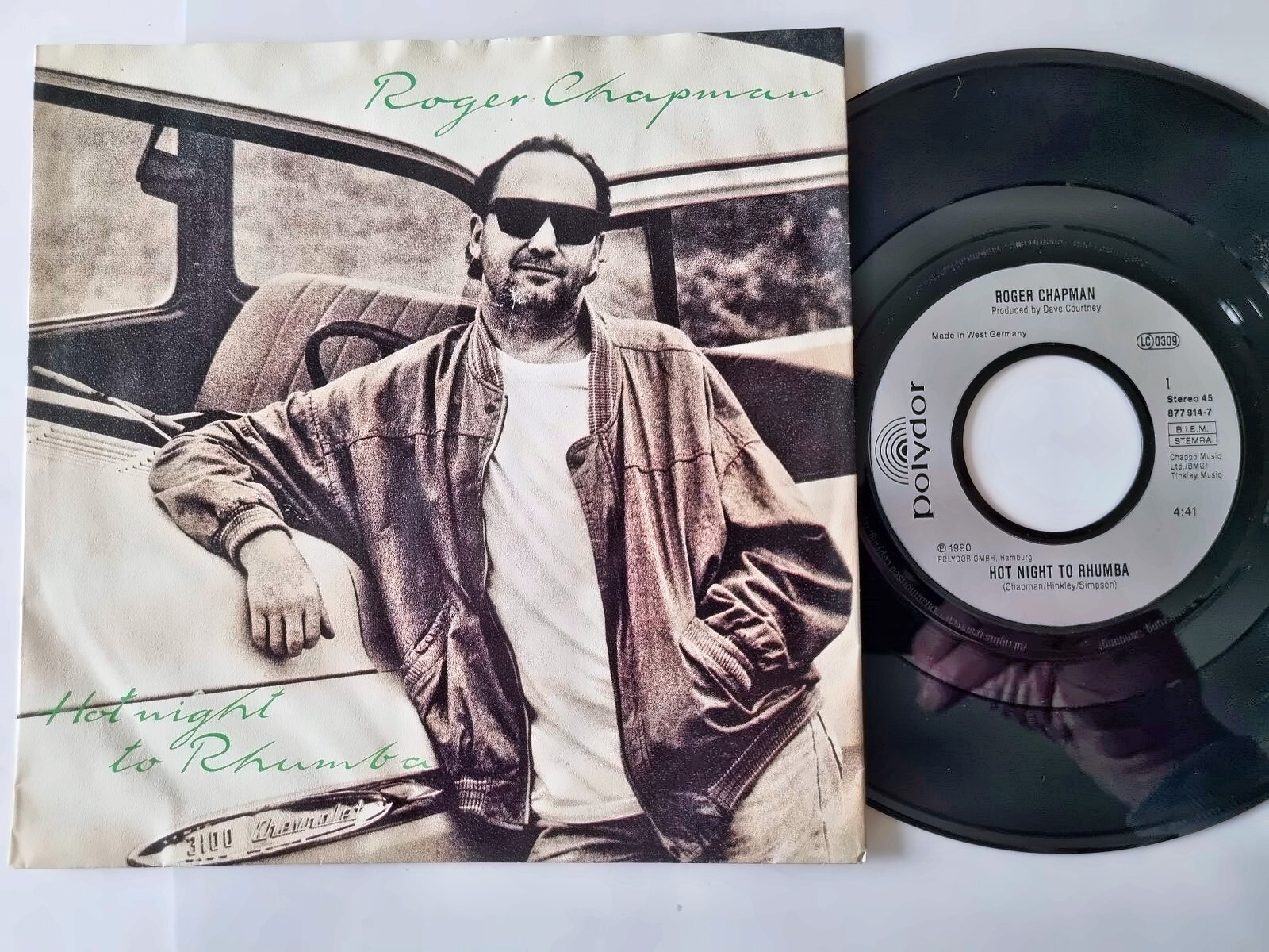 Roger Chapman - Hot night to Rhumba 7'' Vinyl Germany