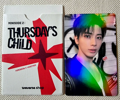 Thursday's child Weverse TXT トレカ TXT] MINISODE 2minisode 2:Thursday's Child Weverse BENEFIT