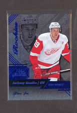 2016-17 Fleer Showcase Flair Blue Ice #34 Anthony Mantha 013/199