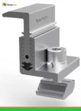 Solar Panel Mounting Brackets-Adjustable End Clamp 