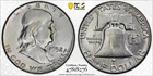1952 Franklin Half Dollar 50c PCGS AU53 Protected by Gold Shield & TrueView