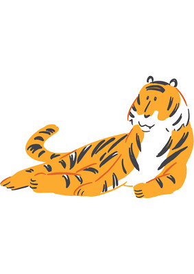 Riesiger XXXL Autoaufkleber Sticker Tiger Aufkleber